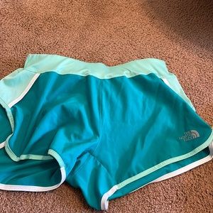 North face athletic shorts